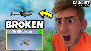 WARNING... THE STEALTH CHOPPER IS BROKEN 😡 (COD MOBILE)
