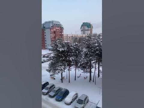 МОРОЗ -30 С за окном В СУРГУТЕ ️🎄КАК ВЫЖИТЬ? #север #сургут #погода # ...