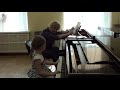 17.04.2019 Fourth lesson of Mira Marchenko with Ulyana Rodina, classroom of the Central Music School