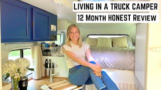 Considering Truck Camper Living? Our Honest ONE YEAR Review Living Full Time on the Road