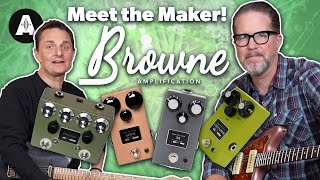 The Man Behind Some of our Most Popular Overdrive Pedals - Browne Amplification by Andertons Music Co 22,641 views 10 days ago 1 hour, 5 minutes
