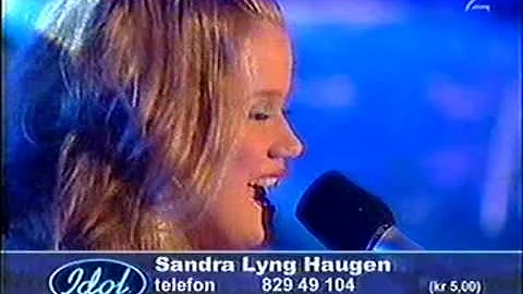 Sandra Lyng Haugen - Love (Idols).VOB