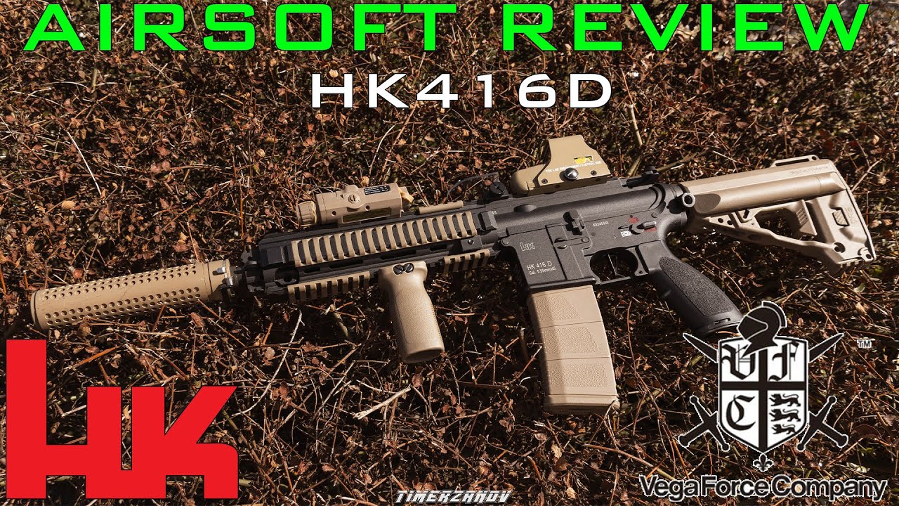 Test du fusil d'assaut HK416 d'Umarex