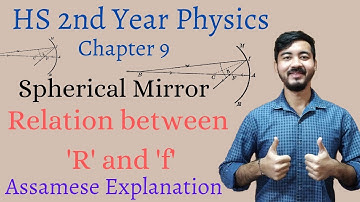 HS 2nd Year Physics|| Chapter 9 || Spherical Mirror || Assamese Explanation