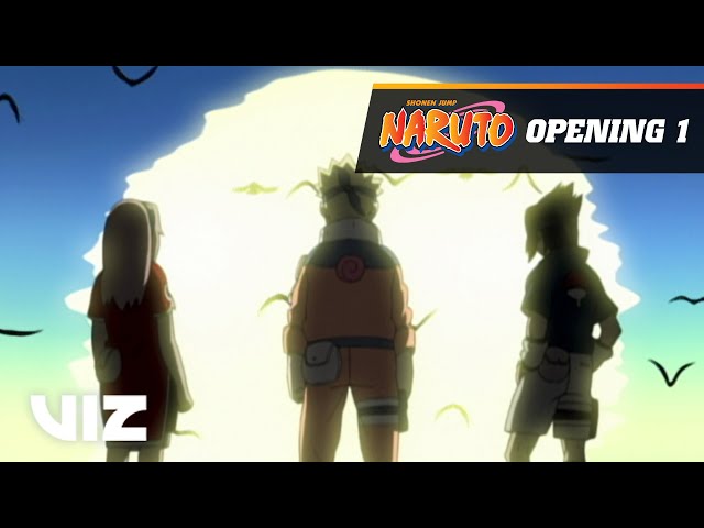 Naruto | Opening 1 - R★O★C★K★S | VIZ class=
