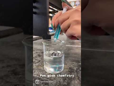 Vídeo: Per què posen clorur de calci a l'aigua potable?