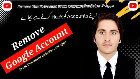 How to remove your Gmail from  unwanted website/Remove third party access