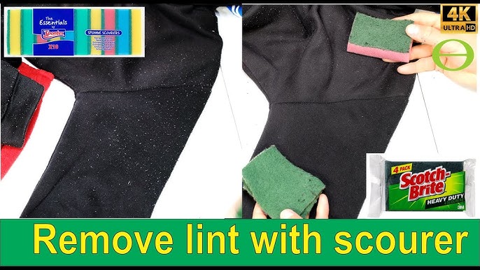 How to Remove Lint from Clothes - Cushelle