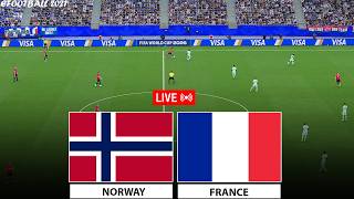 [LIVE] Norway vs France. eFootball Video Game Simulation - Full Match PES 2021 screenshot 3