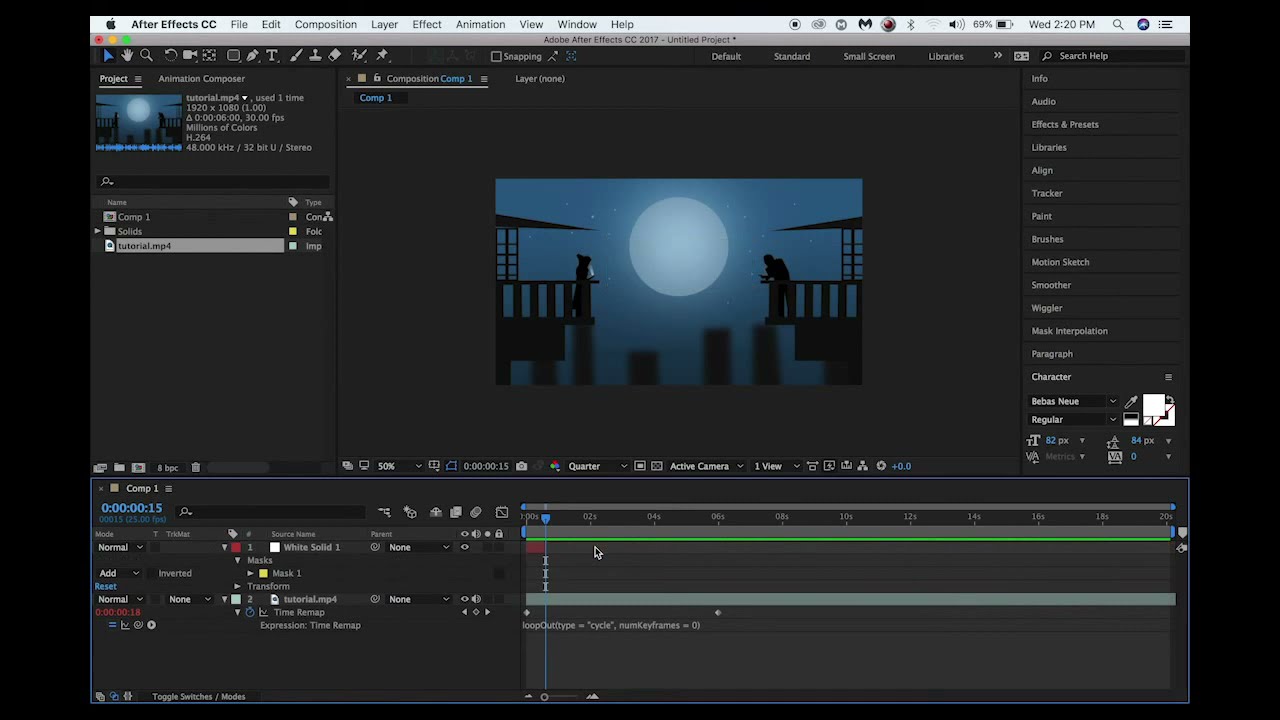 How to create an animated lyric video in
