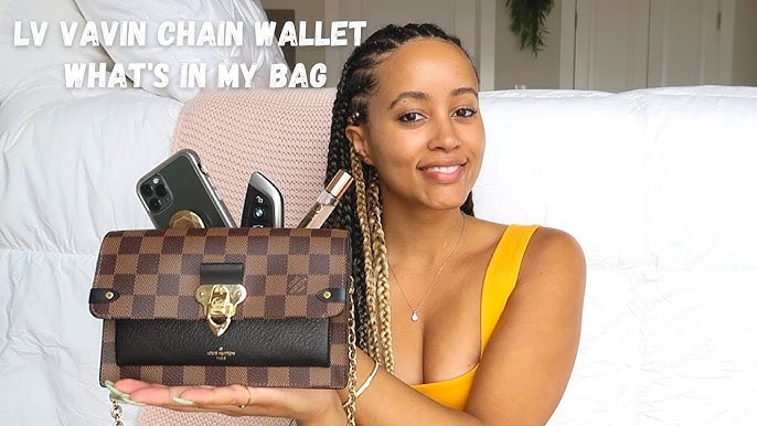 LOUIS VUITTON NEW VAVIN CHAIN WALLET BLUE FALL WINTER COLLECTION #unboxing  #louisvuitton 