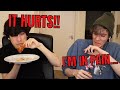 GeorgeNotFound and Fundy Suffering While Eating Hot Wings