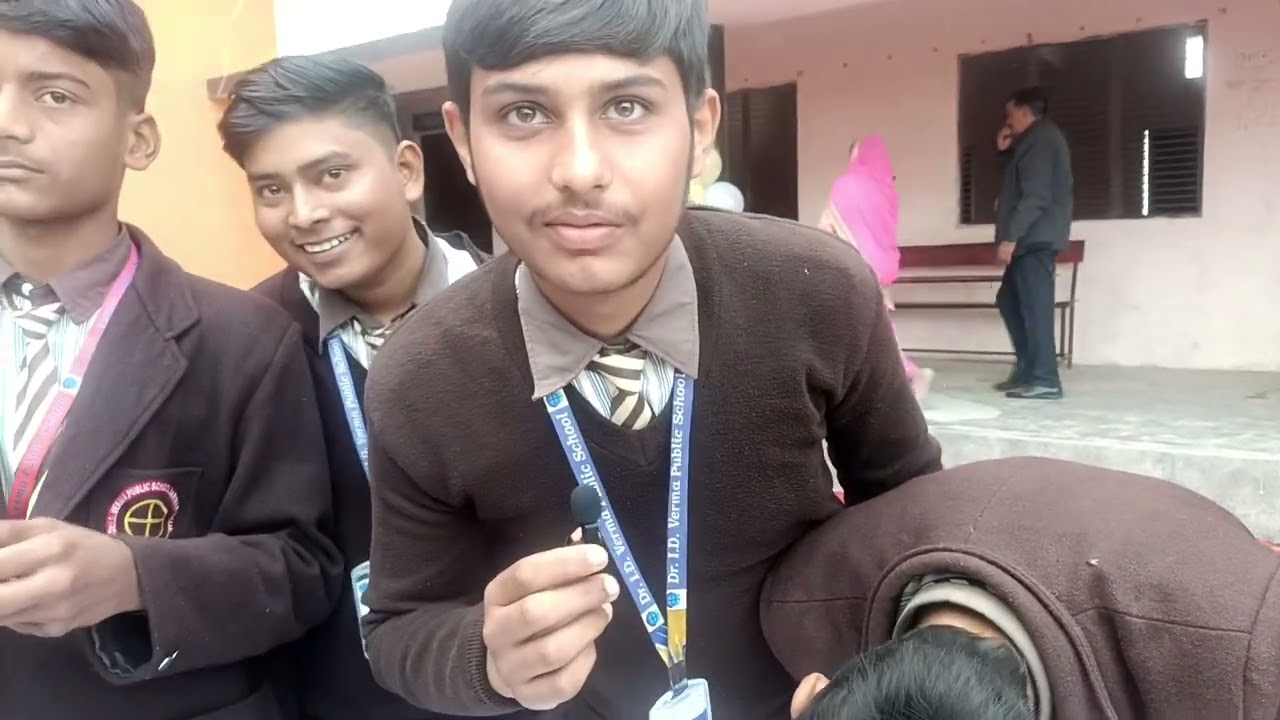 Class 9th Students Checking Blood Group.... 