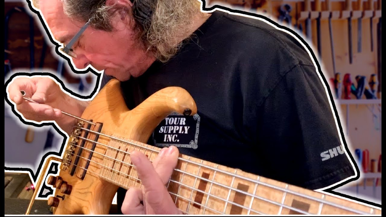 How to Setup a Bass with Legend Guitar Tech - COMPLETE PRO BASS SETUP 