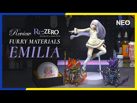 Video Review Mô Hình Nhân Vật Emilia Furry Materials -... - youtube