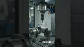 Lathe Machine कैसे काम करती है? ⚙️🔥 #Shorts