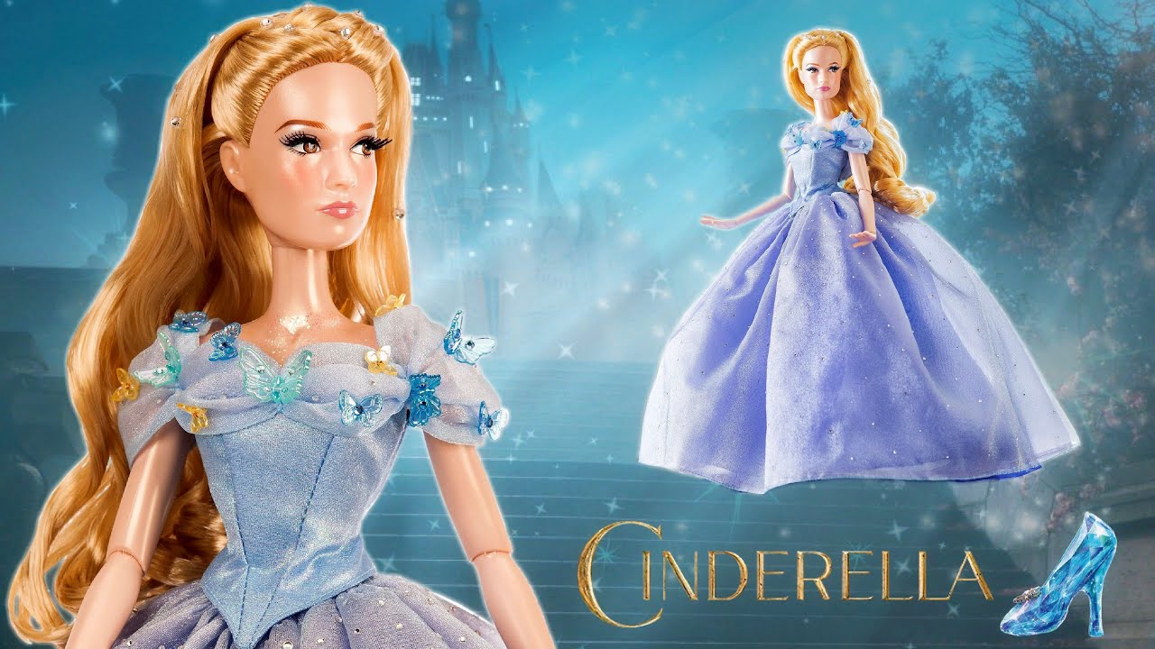Disney Store 17 Cinderella Live Action Film Collection Limited Edition Doll Review Unboxing Youtube