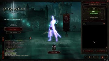 Reaper of Souls - Community Interface