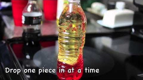 Bubbling Lava Bottle Science Experiment