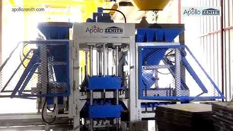 Concrete Block Making Machine - Apollo Zenith ZN-600