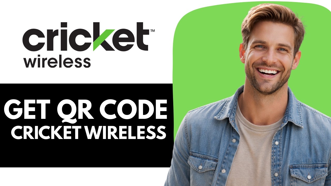 How To Get A QR Code From Cricket Wireless - YouTube