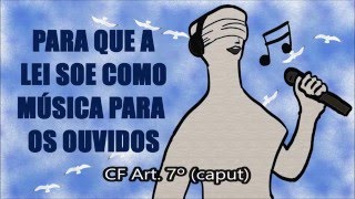 Constituição Federal cantada Art 7º (caput e incisos I a VIII)