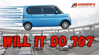 Can a kei car do 70 mph / motorway speeds?