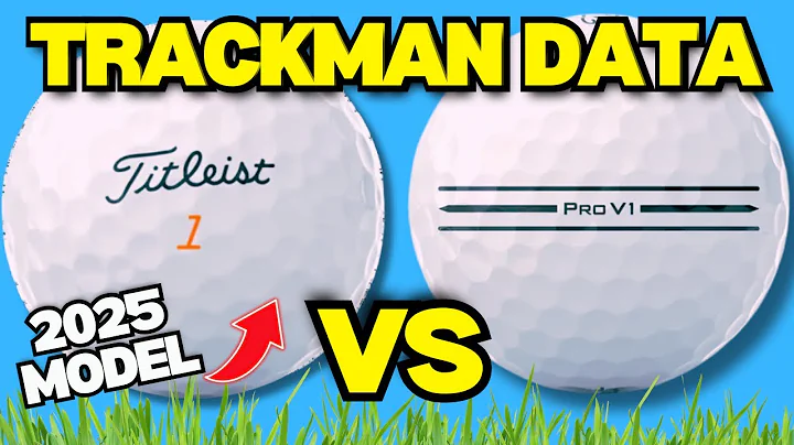 NEW Titleist Pro V1 vs Pro V1x TRACKMAN DATA
