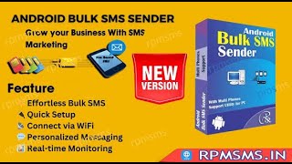 Datos Android Bulk SMS Sender  | How To Send Bulk SMS From Multiple Android Phones Guía