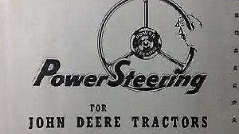 John Deere 70 power steering rebuild
