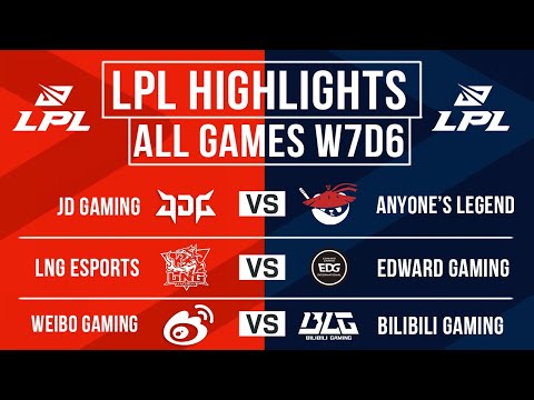 LPL Highlights ALL GAMES Week 7 Day 6 | LPL Spring 2024