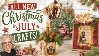 Christmas in July || All New Primitive Country Crafts and DIYs to make in 2026