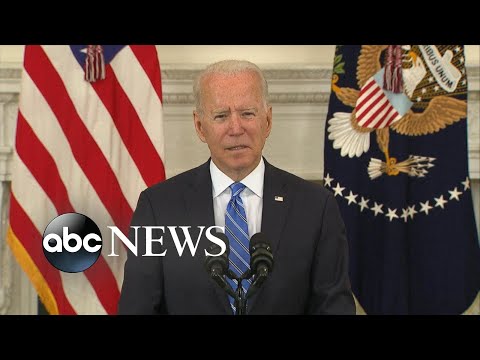 Biden pushes back on inflation fears, touts infrastructure plans.