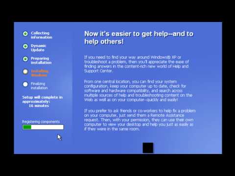 Kaip suinstaliuoti "Windows XP" operacinę sistemą?