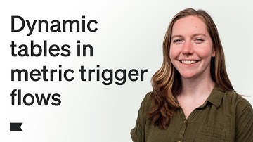 Add Dynamic Table to Metric-Triggered Flow in Klaviyo