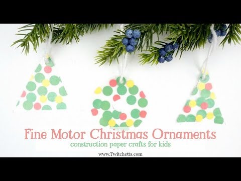 fine motor christmas ornament christmas crafts for kids youtube fine motor christmas ornament christmas crafts for kids youtube