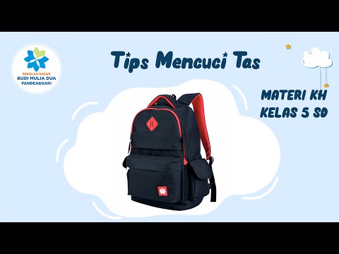 Video: Cara Mencuci Ransel Dengan Mesin Dan Tangan - Rekomendasi Pembersihan, Termasuk Tas Sekolah Dengan Punggung Ortopedi