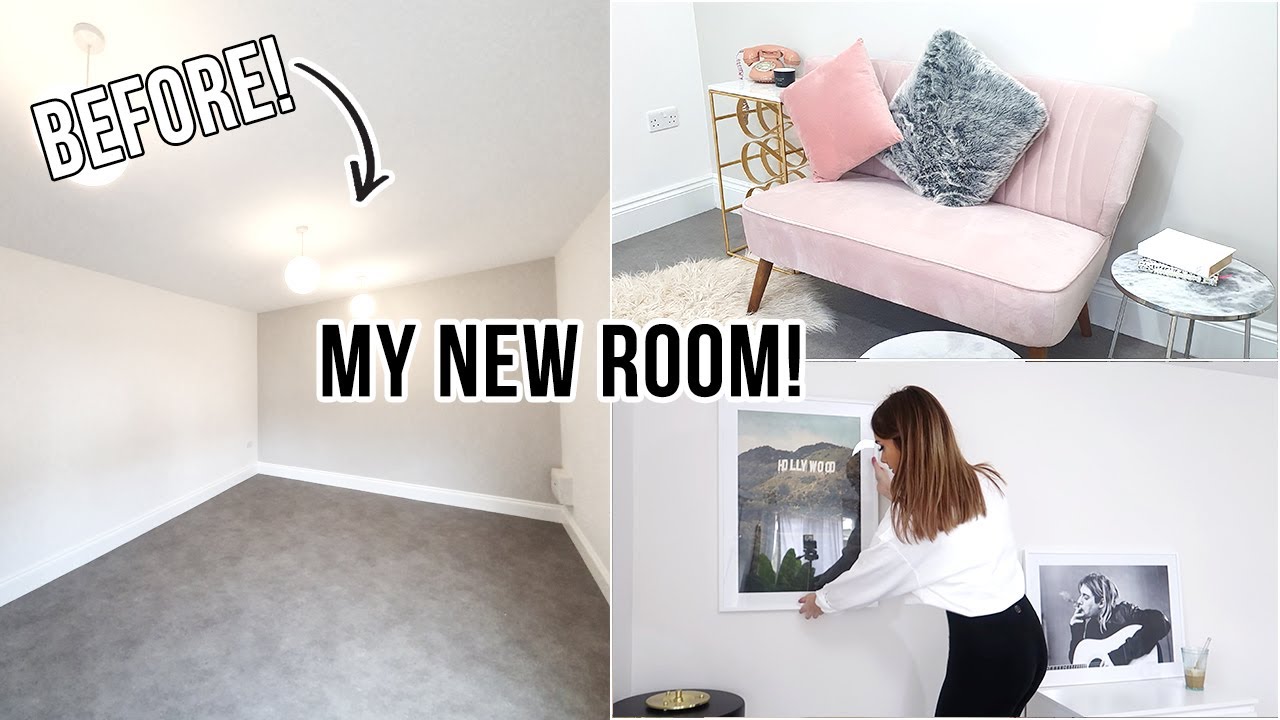 HUGE ROOM MAKEOVER 2020 + ROOM TOUR! | Aesthetic & Pinterest inspired | Naomi Victoria ad