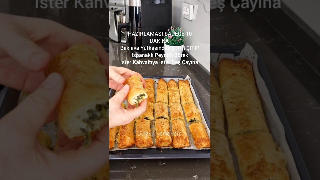 SADECE 10 DAKİKADA Baklava Yufkasından ÇITIR ÇITIR, PRATİK VE LEZZETLİ BÖREK #gulerinyemekleri SADECE 10 DAKİKADA Baklava Yufkasından ÇITIR ÇITIR, PRATİK VE LEZZETLİ BÖREK #gulerinyemekleri