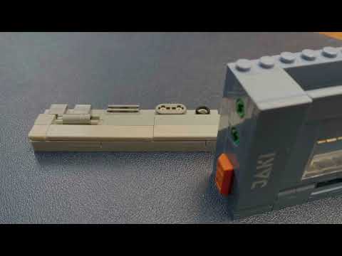1974 소니 워크맨 처음 만들어 본 스톱모션 (Sony WALKMAN -Blocks assembling stop motion)