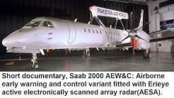 Short documentary, Saab 2000 AEW&C: Airborn (EWACV) fitted with Erieye (AESA)