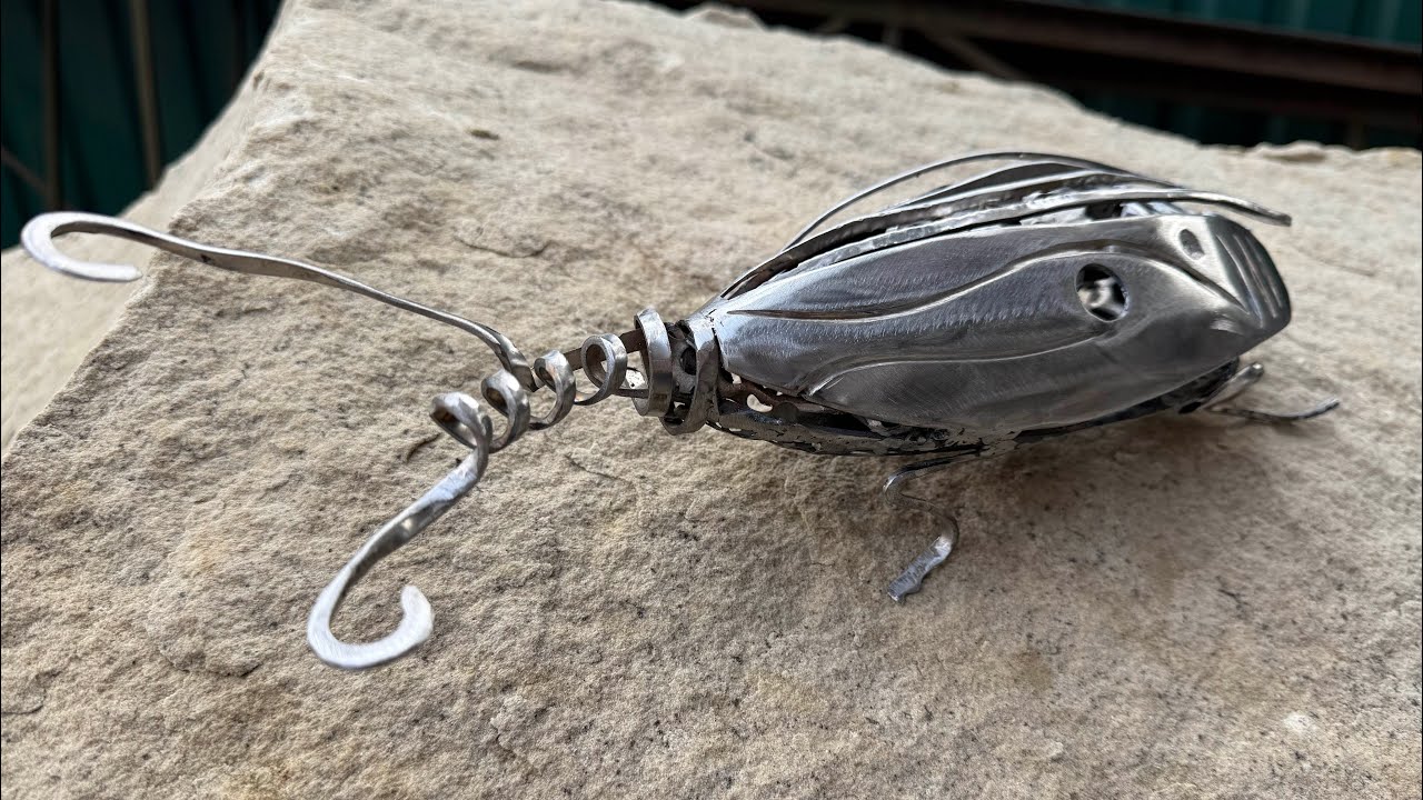 How to Create a Metal Insect: Step-by-Step Crafting Process #subscribe ...