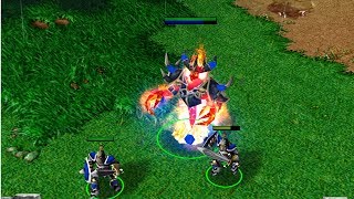 WarCraft III tutorial #2 - Neutral Hero first + Footman Defend style