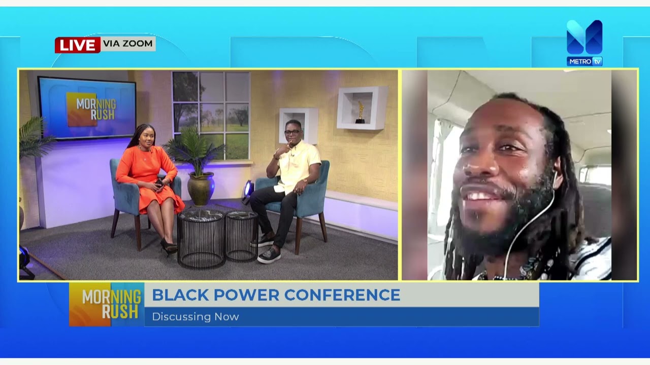 ⁣Discussing BLACK POWER CONFERENCE with OBADELE KAMBON PhD | #morningrush