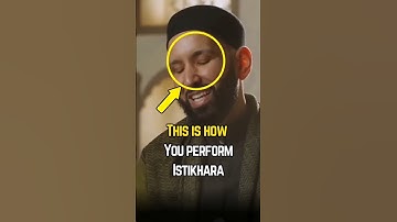 How To pray Istikhara prayer #islamicvideo #islamicshorts