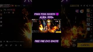 #freefire aura999+evo emote 😈#freefiremax #pohoe boss#youtube