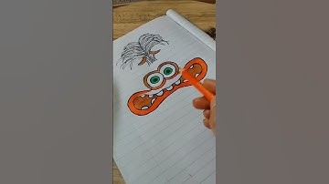 Inside out 2 #anxiety #paperdiy #tatorial #insideout #papercraft #papersquishy #viralshort