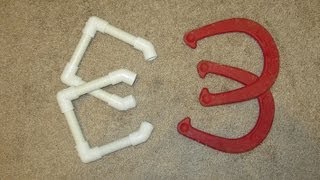 How to make Horseshoes for kids with PVC If you like the old game of horseshoes, then you will love to create these for your 