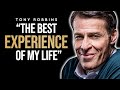 Tony robbins talks about his experience with toad  tony robbins motivation