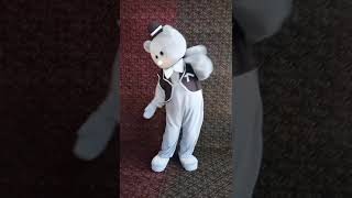 ростовая кукла мишка Тедди продолжение флешмоба     #ростоваякукла#мишкаТедди#танец#флешмоб#